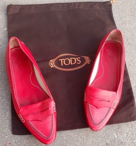 Vintage Tods Driving Loafers Size 7 Kargo Fresh