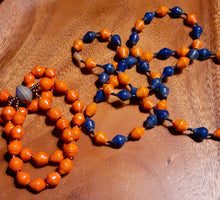 Load image into Gallery viewer, Vintage Ugandan Paper Bead Layering Necklace and Bracelet Set Kargo Fresh
