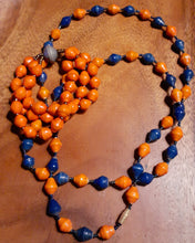 Load image into Gallery viewer, Vintage Ugandan Paper Bead Layering Necklace and Bracelet Set Kargo Fresh
