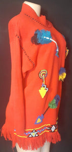 Vintage Victoria Jones Southwestern Sweater Medium Kargo Fresh