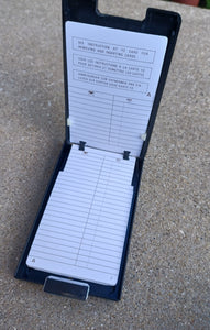Vintage address and notes organizer Kargo Fresh