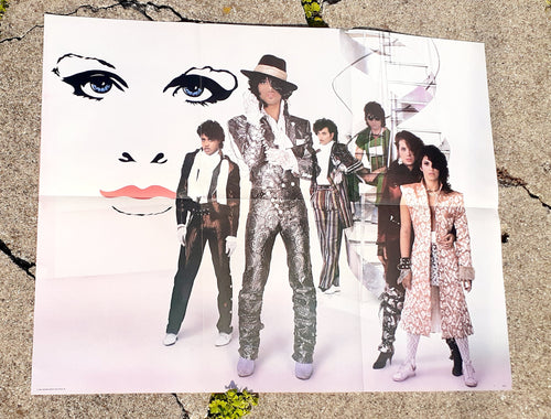 Vintage and Authentic Prince Purple Rain Album Insert Poster Kargo Fresh