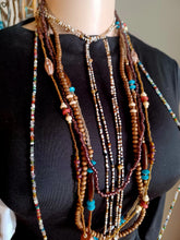 Load image into Gallery viewer, Vintage boho bead necklace set of 5 Kargo Fresh
