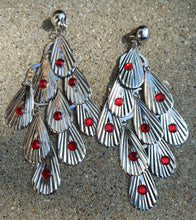 Load image into Gallery viewer, Vintage boho chandelier charm clip on earrings Kargo Fresh
