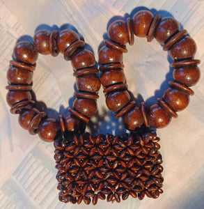 Vintage chunky bead bracelet set of 3 Kargo Fresh