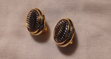 Load image into Gallery viewer, Vintage gold and silver clip on stud earrings Kargo Fresh

