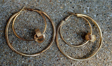 Load image into Gallery viewer, Vintage gold multi hoops Kargo Fresh
