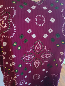 Vintage handmade indian tunic top Xl Kargo Fresh