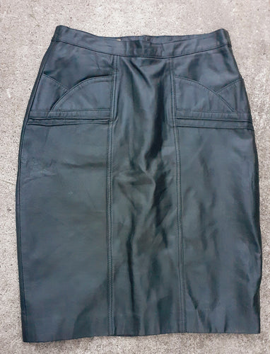 Vintage leather pencil skirt Excelled Brand 12 Kargo Fresh