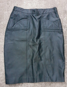 Vintage leather pencil skirt Excelled Brand 12 Kargo Fresh