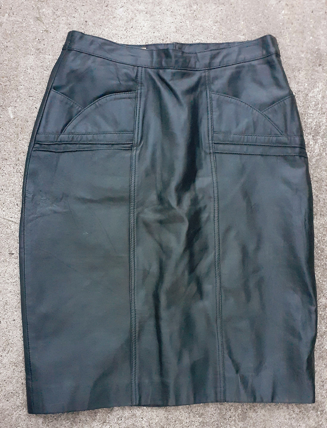 Vintage leather pencil skirt Excelled Brand 12 Kargo Fresh