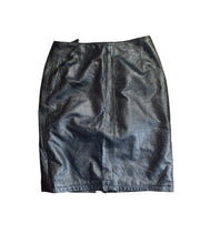 Load image into Gallery viewer, Vintage maxima leather skirt 8 Kargo Fresh
