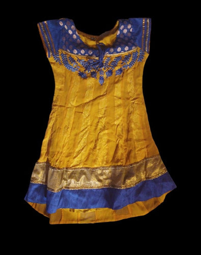 Vintage silk midi dress small India Kargo Fresh