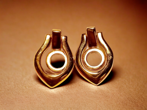 Vintage small minimalist dangle earrings Kargo Fresh