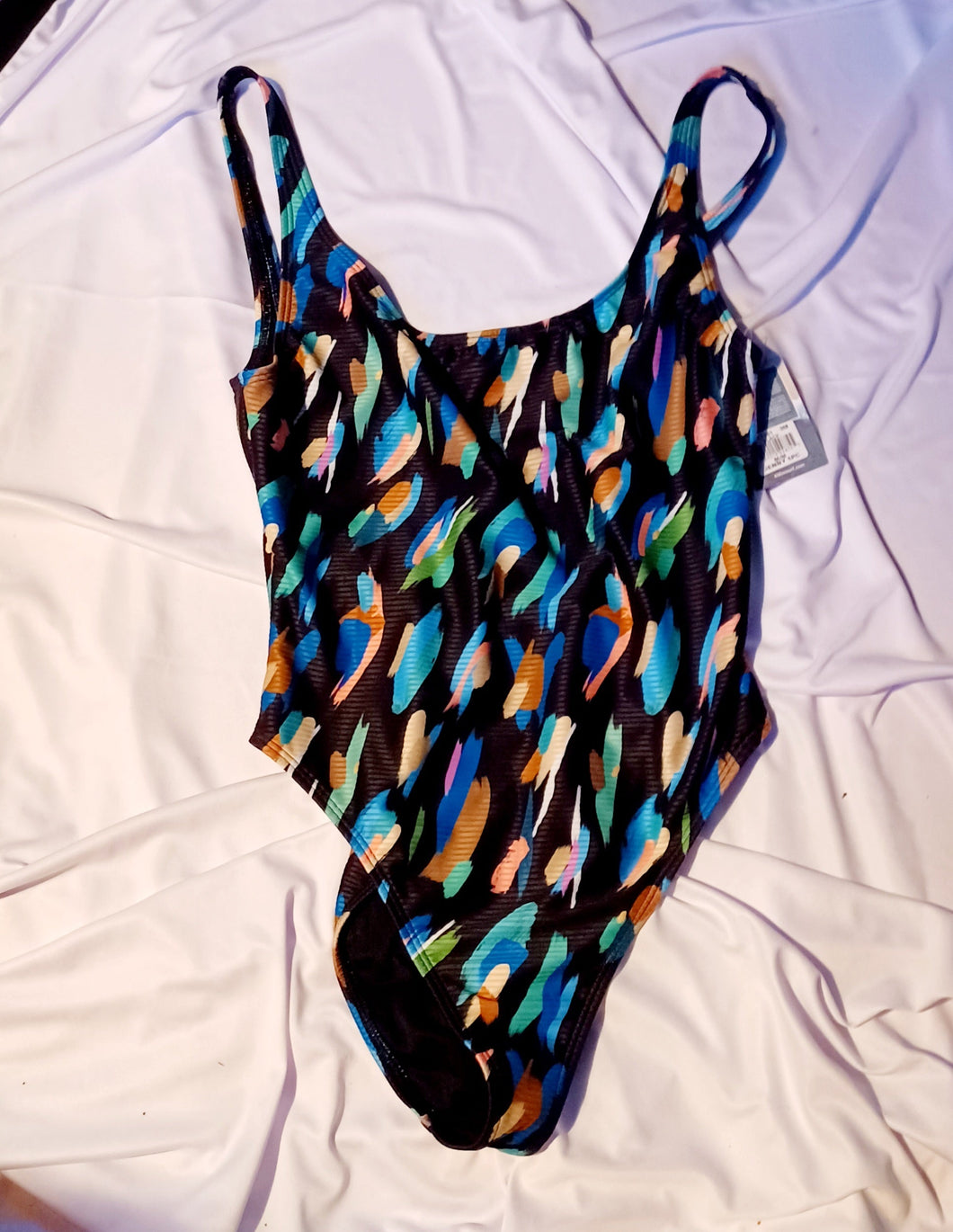 Vintage style 1 piece swimsuit M Kargo Fresh