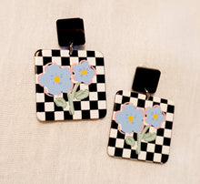 Load image into Gallery viewer, Vintage style Acrylic Pop Art Earrings Kargo Fresh
