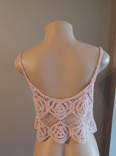 Load image into Gallery viewer, Vintage style crochet crop top New large Kargo Fresh
