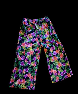 Vintage style floral pollazo pants M New Kargo Fresh