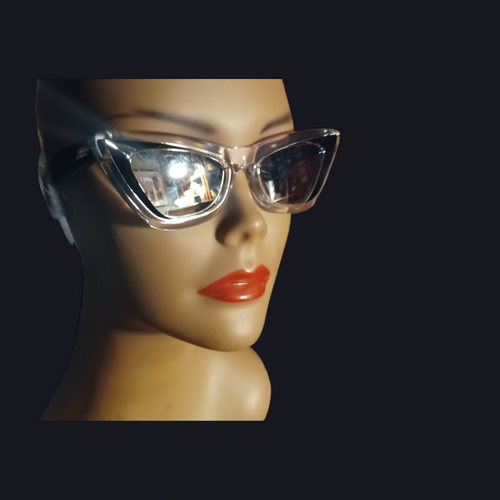 Vintage style mirrored cat eye sunglasses Kargo Fresh