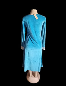 Vintage style velour night gown s/m Kargo Fresh