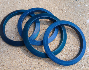 Vintage wooden bangle set of 5 Kargo Fresh