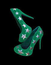 Load image into Gallery viewer, Viral 68 green star heels 8 Kargo Fresh
