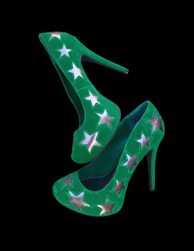 Viral 68 green star heels 8 Kargo Fresh