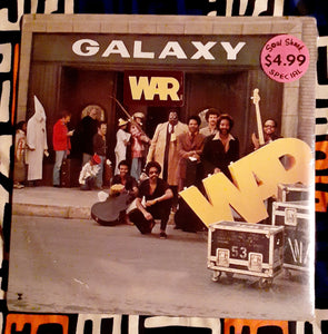 WAR- Galaxy  33 RPM Lp 1979 Kargo Fresh