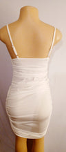 Load image into Gallery viewer, White spandex Mini Dress  Medium Kargo Fresh
