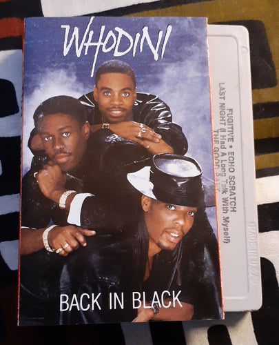 Whodini - Back in Black   - 1986 Arista Kargo Fresh