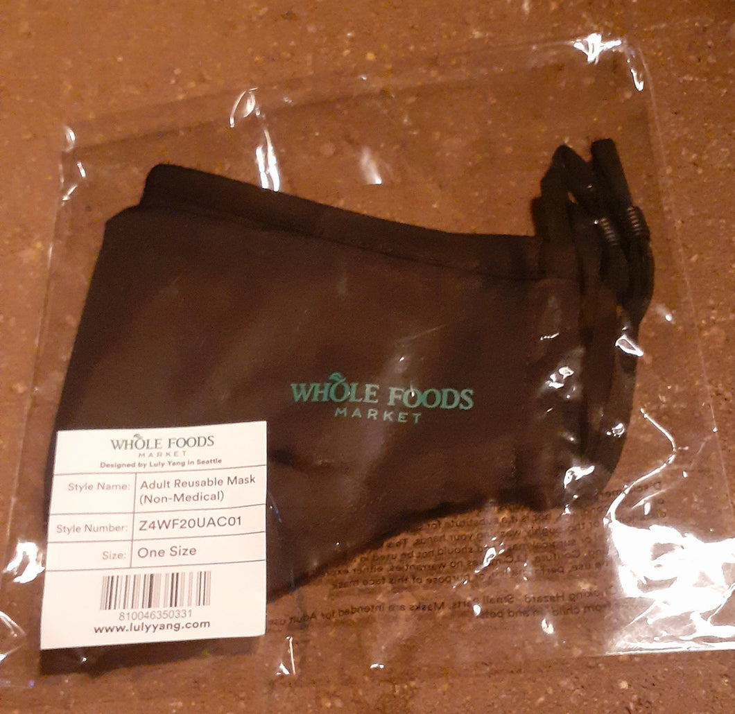 Whole Foods Label Face Mask  (Adults) Kargo Fresh