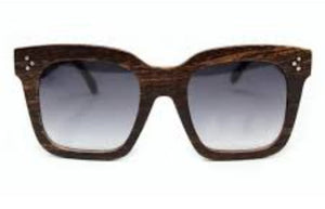 Wood Grain Oversized Classic Sunglasses Kargo Fresh