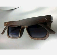 Load image into Gallery viewer, Wood Grain Oversized Classic Sunglasses Kargo Fresh
