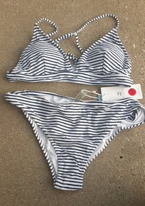 Yacht Party Themed  Bralet Bikini Size M Kargo Fresh