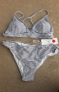 Yacht Party Themed  Bralet Bikini Size M Kargo Fresh