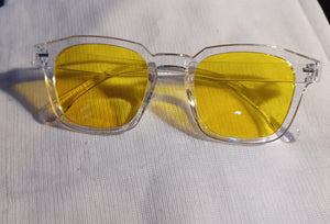 Yellow lense sunglasses new Kargo Fresh