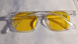 Yellow lense sunglasses new Kargo Fresh