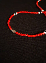 Load image into Gallery viewer, Mens Chunky Extra Large Ankh Pendant and Maasai Bead Necklace

