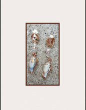 Load image into Gallery viewer, Gold dipped Sea Shell Clip On Earrings Beach Boho Style

