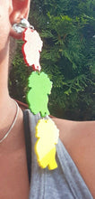 Load image into Gallery viewer, Clip On Afrocentric Design Earrings

