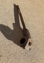 Load image into Gallery viewer, Antique Hand Carved African Ceremonial Pipe Senegal
