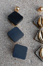 Load image into Gallery viewer, Handmade Afrocentric Natural Wood Clip On Earrings
