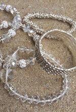 Load image into Gallery viewer, Blingy Crystal And Rhinestone Bead Layering Bracelet Set
