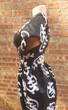 Load image into Gallery viewer, Handmade Adinkra Gye Nyame Halter Dress Free Size
