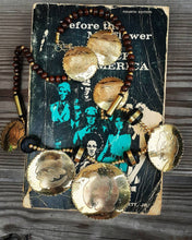 Load image into Gallery viewer, Vintage Brass Gye Nyame Necklace Set, Handmade Senegal Jewelry
