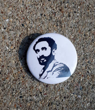 Load image into Gallery viewer, Rastafari Halie Selassie Statement Pin. Rare
