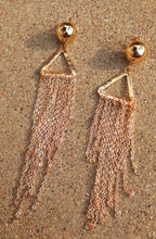 Load image into Gallery viewer, Handmade Chain Dangle Earrings
