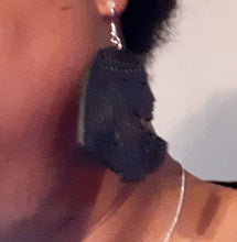 Load image into Gallery viewer, Egyptian Goddess Wooden Earrings
