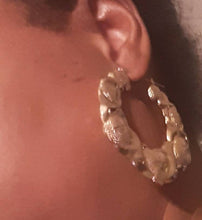 Load image into Gallery viewer, Vintage Style Hip Hop Large Bamboo Earrings
