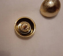 Load image into Gallery viewer, Chunky Vintage Hammered Half Ball Earrings (Pierced Ears)
